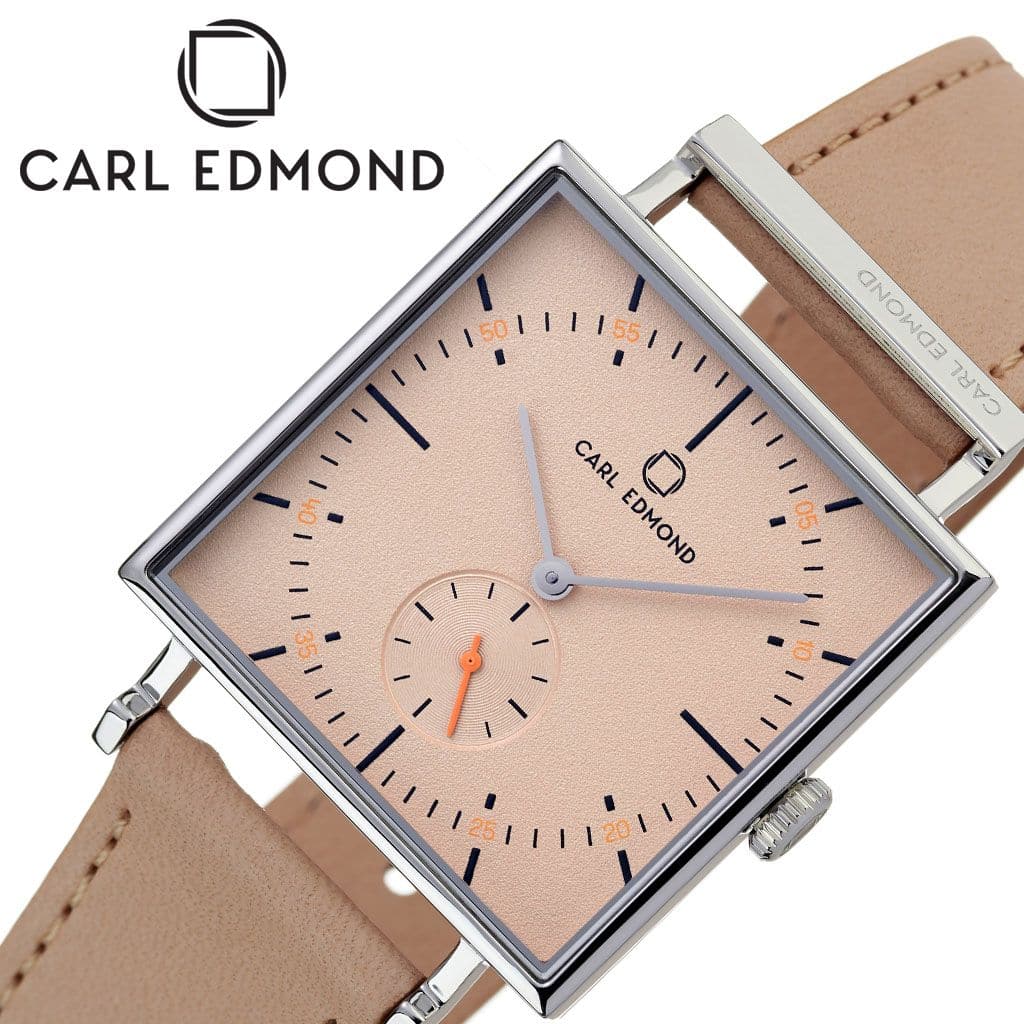 New]Four angles of curl Edmond clock CARL EDMOND watch guranitto