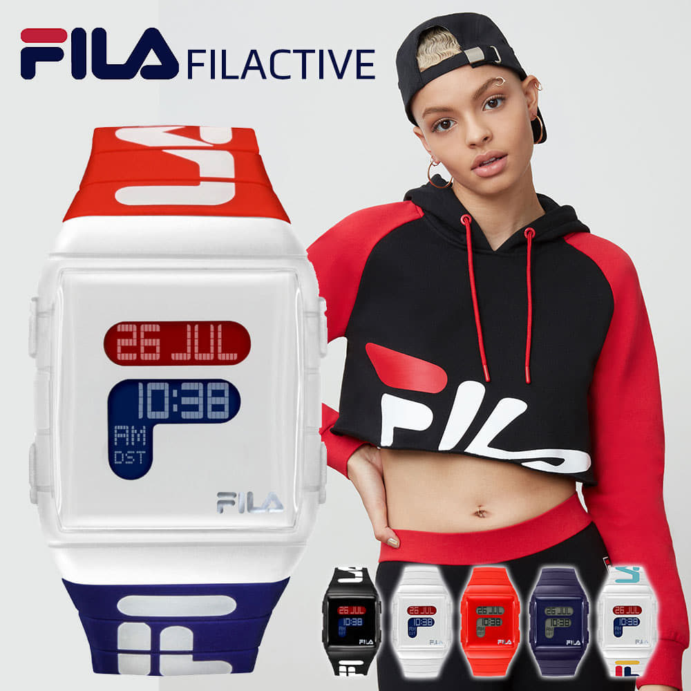New]Fila Watch FILASTYLE Men's/Ladies Neon Digital Watch - BE FORWARD Store