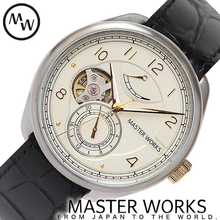 [New]Quattro Round Mechanical Watch Silver with 001 masterworks spare ...