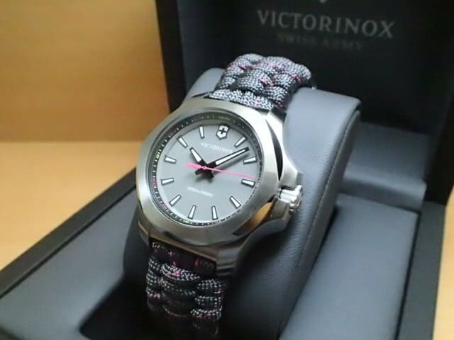 New VICTORINOX Victorinox watch I.N.O.X. V inokkusu V Lady s size 37mm 241771 BE FORWARD Store