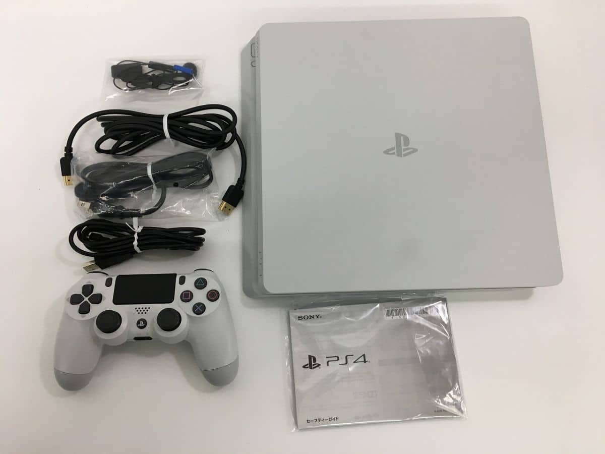 Used]PS4 CUH-2100A 500GB gray Shah white operation check