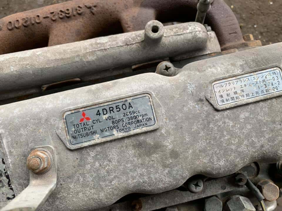 [Used]Mitsubishi jeep J24 4DR5 Engine crank rotary OK BE FORWARD Auto