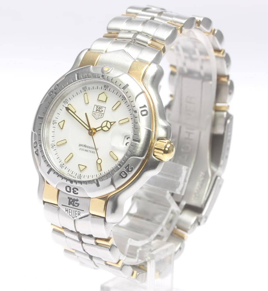 New TAG HEUER TAG HEUER 6000 series date WH1151 K1 quartz mens BE FORWARD Store