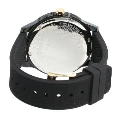 New]All LACOSTE Lacoste 2011010 watch mens lady's unisex Black rubber belts  simple - BE FORWARD Store