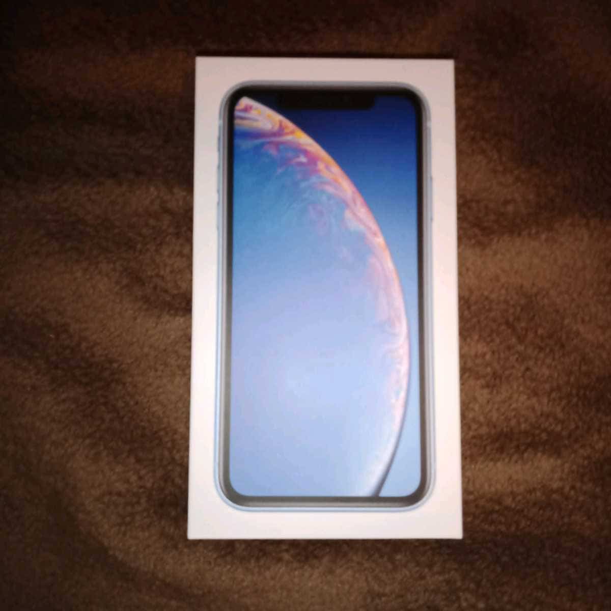 New] SIM-free iPhoneXR 128GB blue blue SIM-Free Apple iPhone XR
