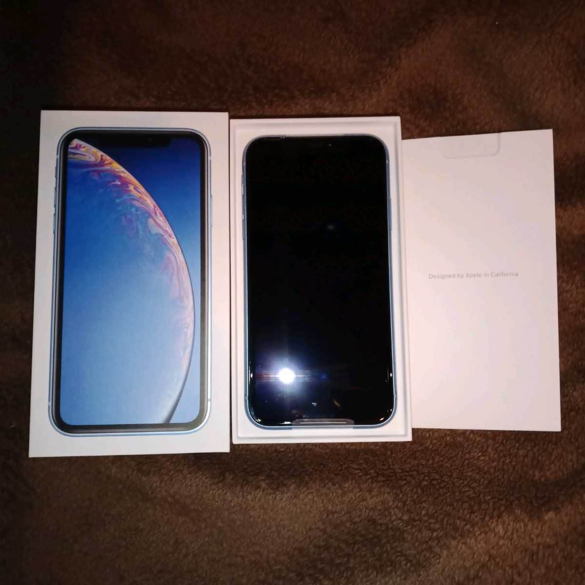 New] SIM-free iPhoneXR 128GB blue blue SIM-Free Apple iPhone XR 