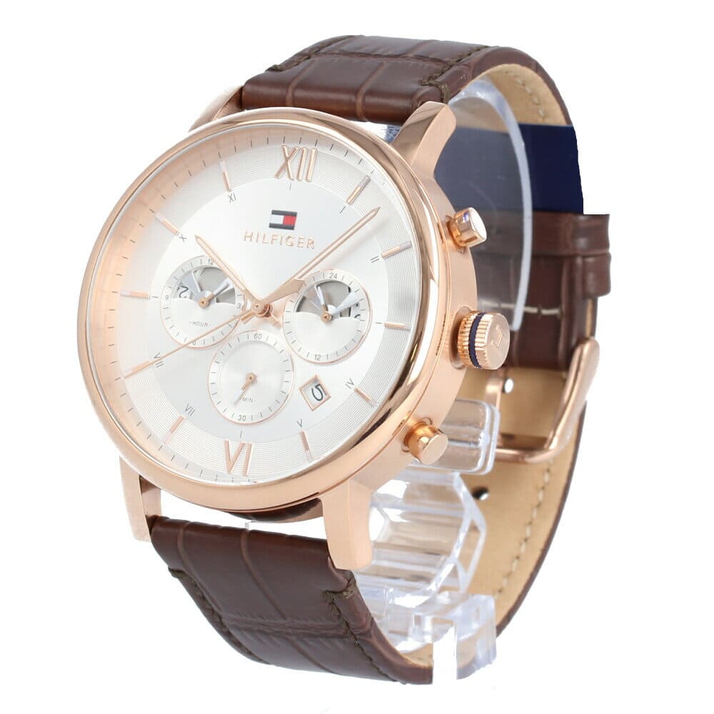 mens leather Rose Gold 
