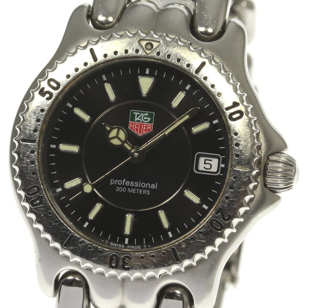 New TAG HEUER TAG HEUER professional 200 date WG1218 quartz Boys BE FORWARD Store