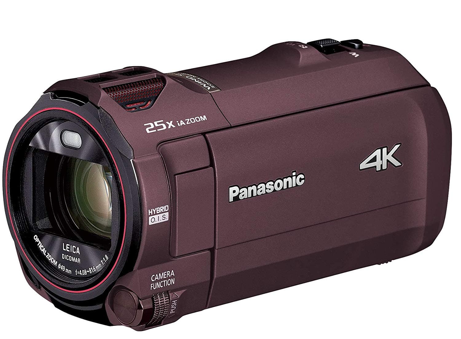 [New]Panasonic 4K video camera VX992M 64GB optics 20 times zoom cacao