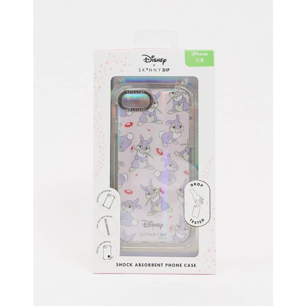 New]Skinny-dip Skinnydip Lady's case X Disney Thumper iphone case  Irridescent - BE FORWARD Store