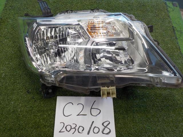 Used]Serena C26 Right Headlight 15818614 - BE FORWARD Auto Parts