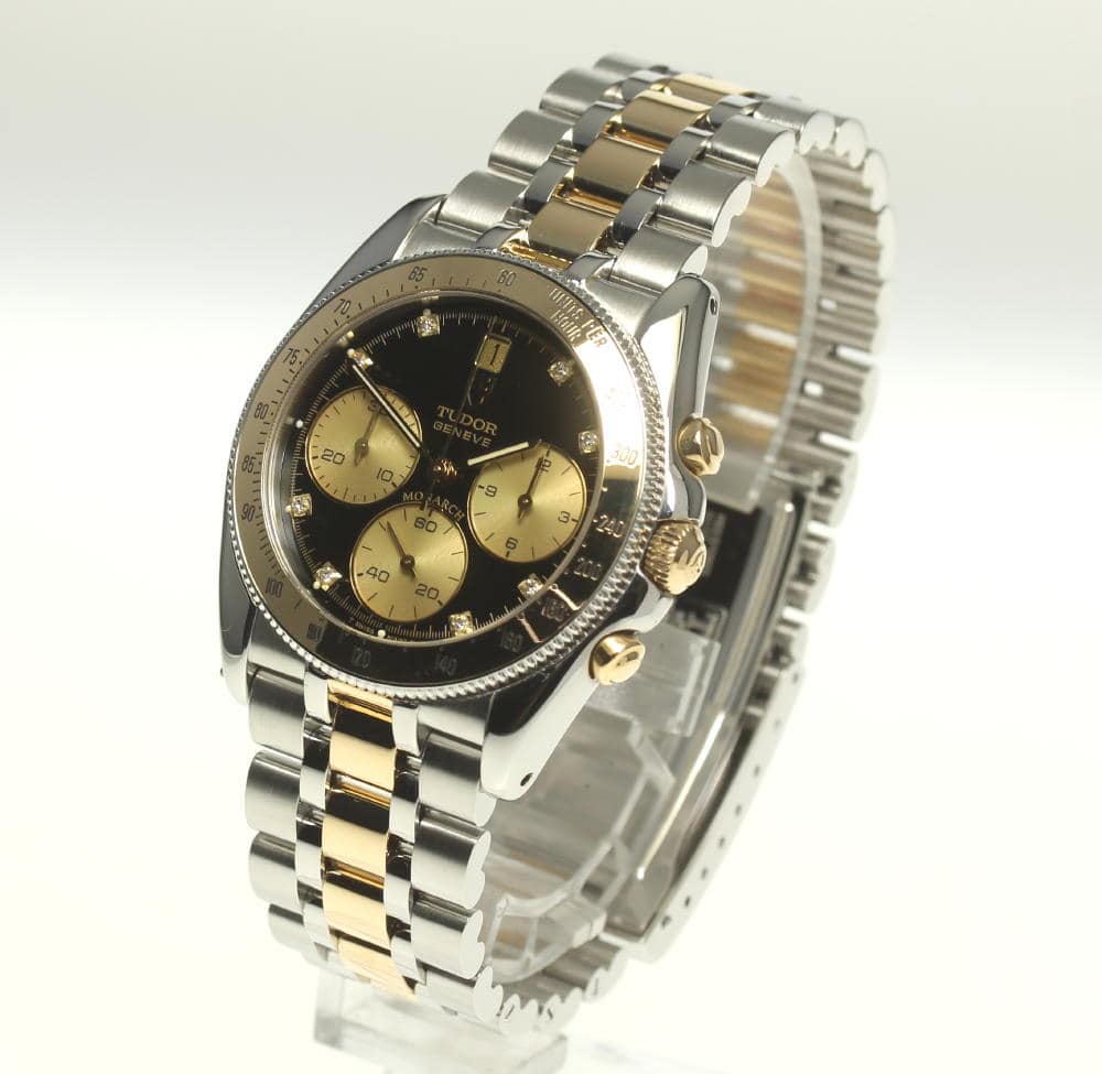 New Quality goods TUDOR chudorumonaku 8P diamond 15903 quartz
