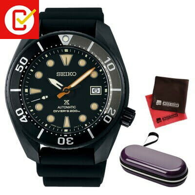 New February new product clock case cross set SEIKO SEIKO watch SBDC095 Pross pecks PROSPEX mens diver scuba sumo The Black Series model silicon band self winding watch belonging to rolling by hand an...