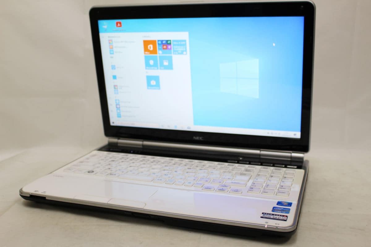Used]quality goods 15 inches NEC LL750FS6W Win10 four generations 