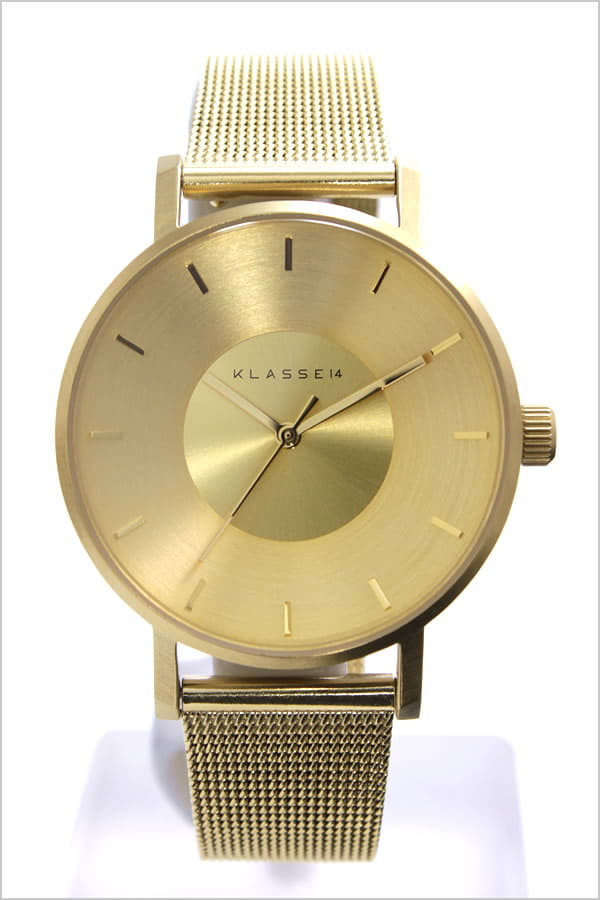 [New][shipment on that day] class 14 watch KLASSE14 clock class fourteen  clock KLASSE 14 watch vorare VOLARE MARIO NOBILE mens Lady's Gold  VO14GD002W