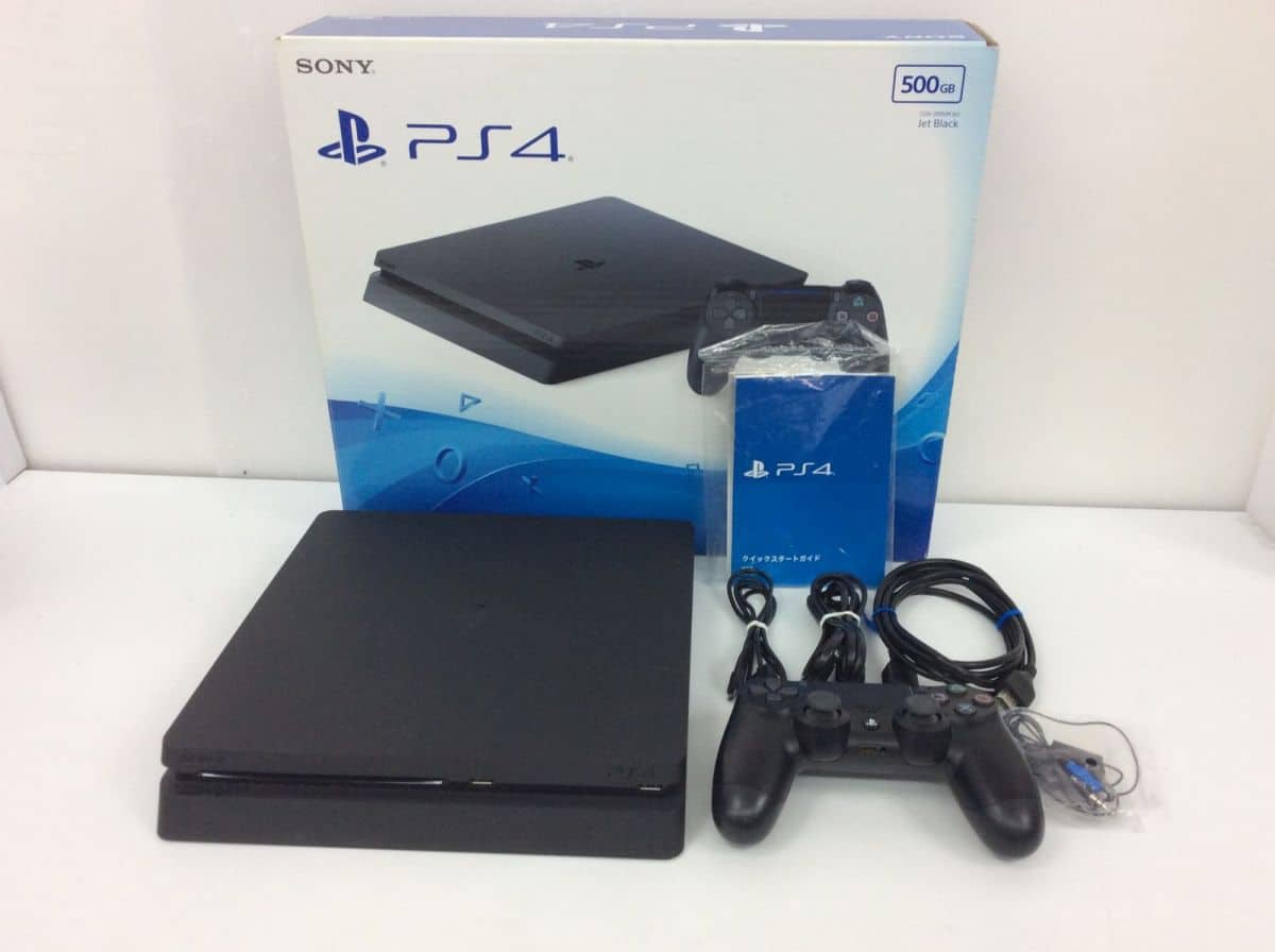 Used]PS4 500GB Black SONY PlayStation4 CUH-2000A DC08-276jy