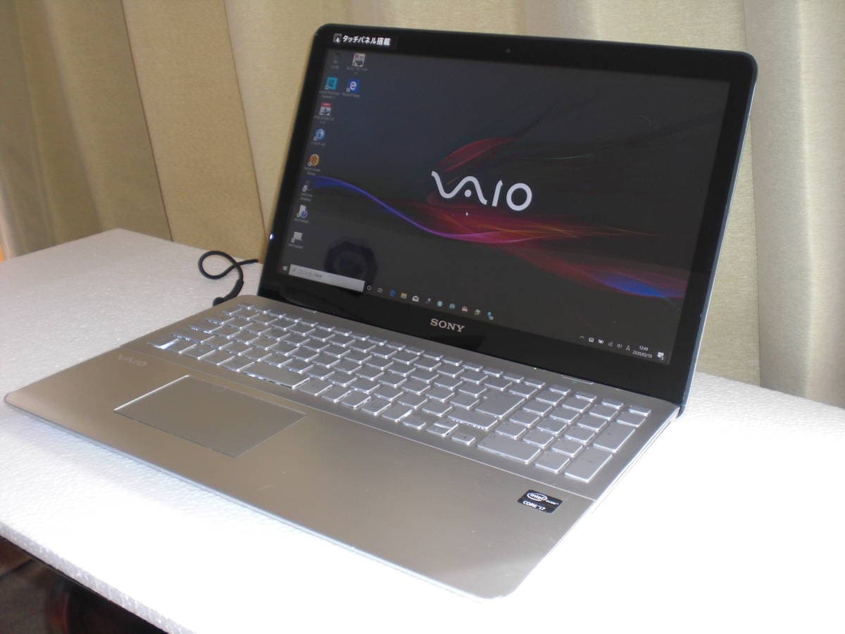 VAIO Fit Sony 0 Vaio Laptop SONY SVF15A18CJS 〔Windows シルバー 8