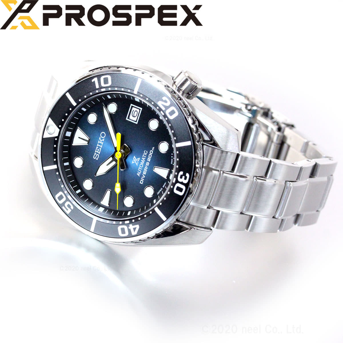 New SEIKO PROSPEX Diver Scuba SUMO Men s Mechanical Automatic Winding Watch SBDC099 BE FORWARD Store