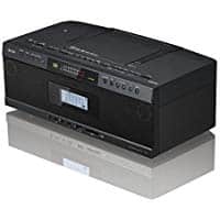 New]TOSHIBA Bluetooth SD USB CD Radio (Black) TOSHIBA Aurex TY-AH1 