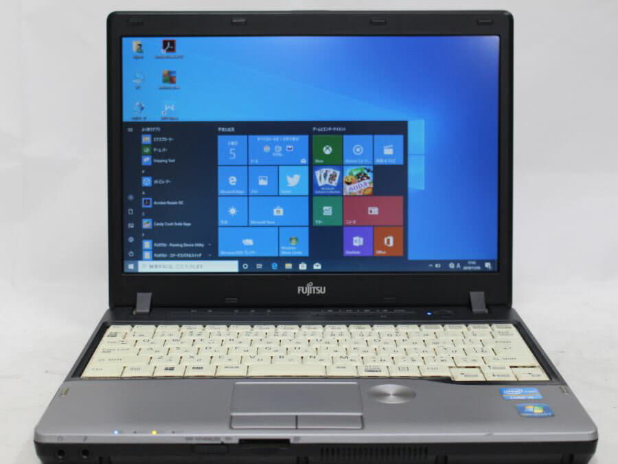 FUJITSU LIFEBOOK P772⁄G Core i3-3120M 2.5GHz⁄4GB⁄320GB⁄OS無