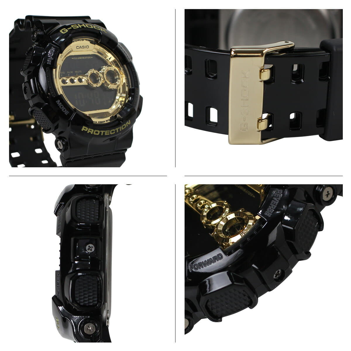 New]CASIO G-SHOCK Casio watch GD-100GB-1JF BLACK GOLD SERIES G-SHOCK  G-Shock G- shock mens Lady's - BE FORWARD Store