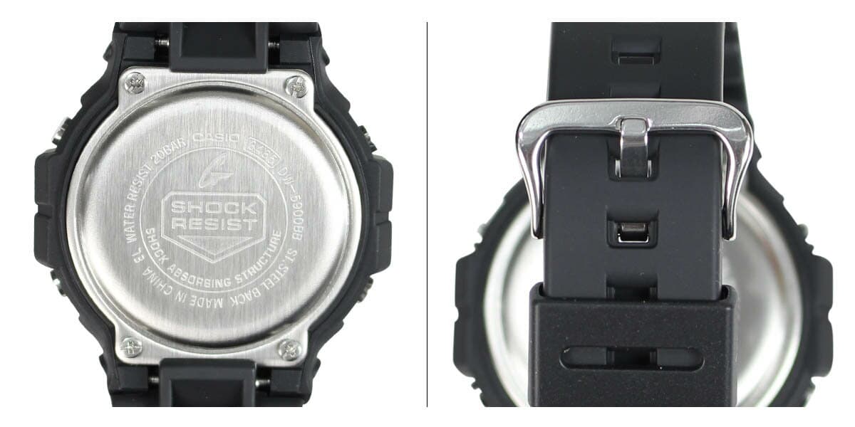 New]CASIO G-SHOCK Casio watch DW-5900BB-1JF Black mens Lady