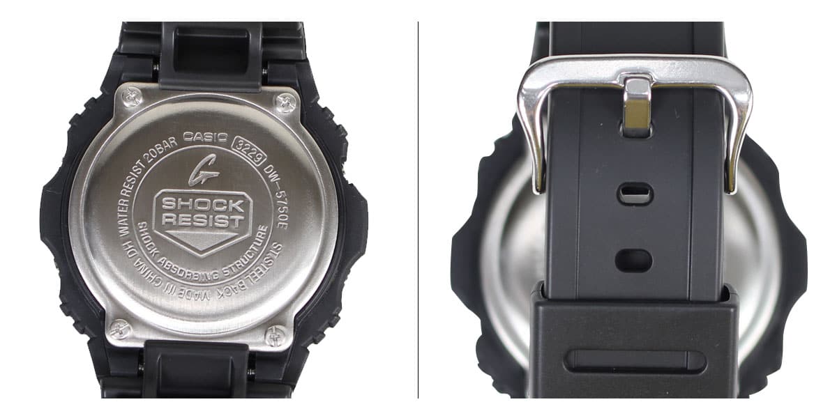 New CASIO G SHOCK Casio watch DW 5750E 1BJF G Shock G shock Black mens Lady s BE FORWARD Store