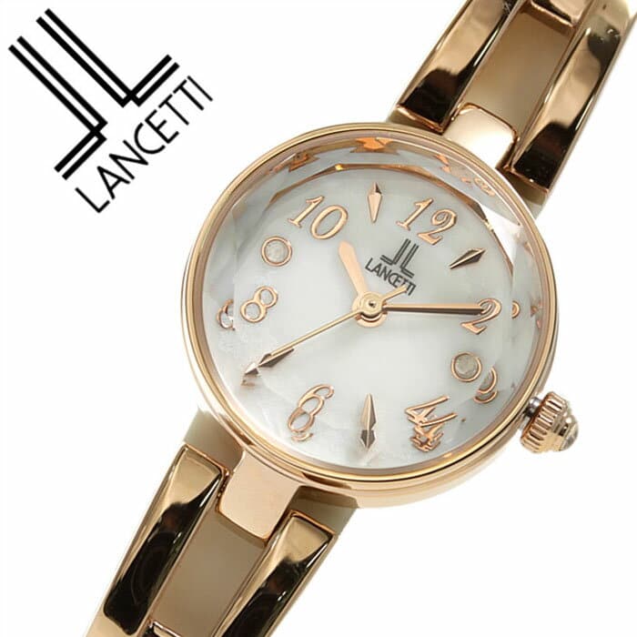 18K ホワイトゴールド 750 LANCETTI LR0C-C0 D210 New][shipment on that day] ranchietti watch LANCETTI clock