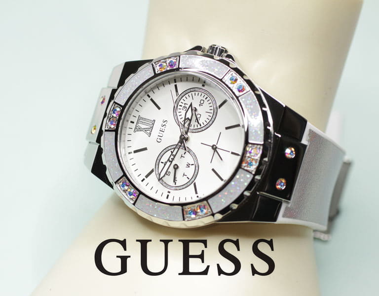 guess rainbow watch