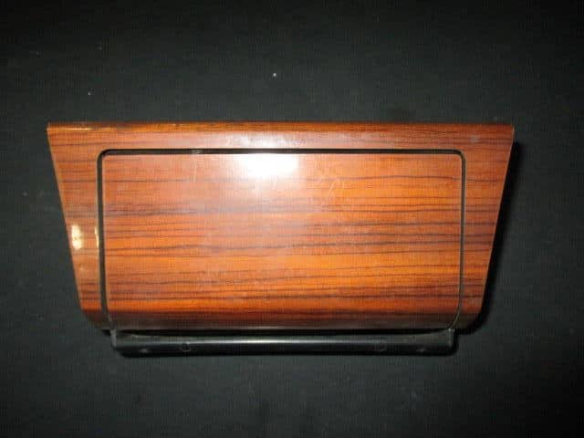 Ablagebox for Mercedes w124 Root Wood Hinged Lid Compl funiert 