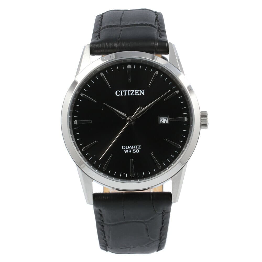 New]Citizen CITIZEN BI5000-10E watch mens leather Silver Black - BE FORWARD  Store
