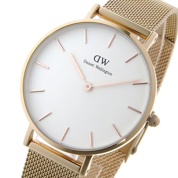 Bebrejde Bageri Kanon New]Daniel Wellington Classic Pettitte Melrose white Lady's 32mm watch  clock DW00100163 - BE FORWARD Store