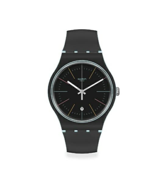 New Swatch SWATCH SUOS402 BLACK LAYERED BE FORWARD Store