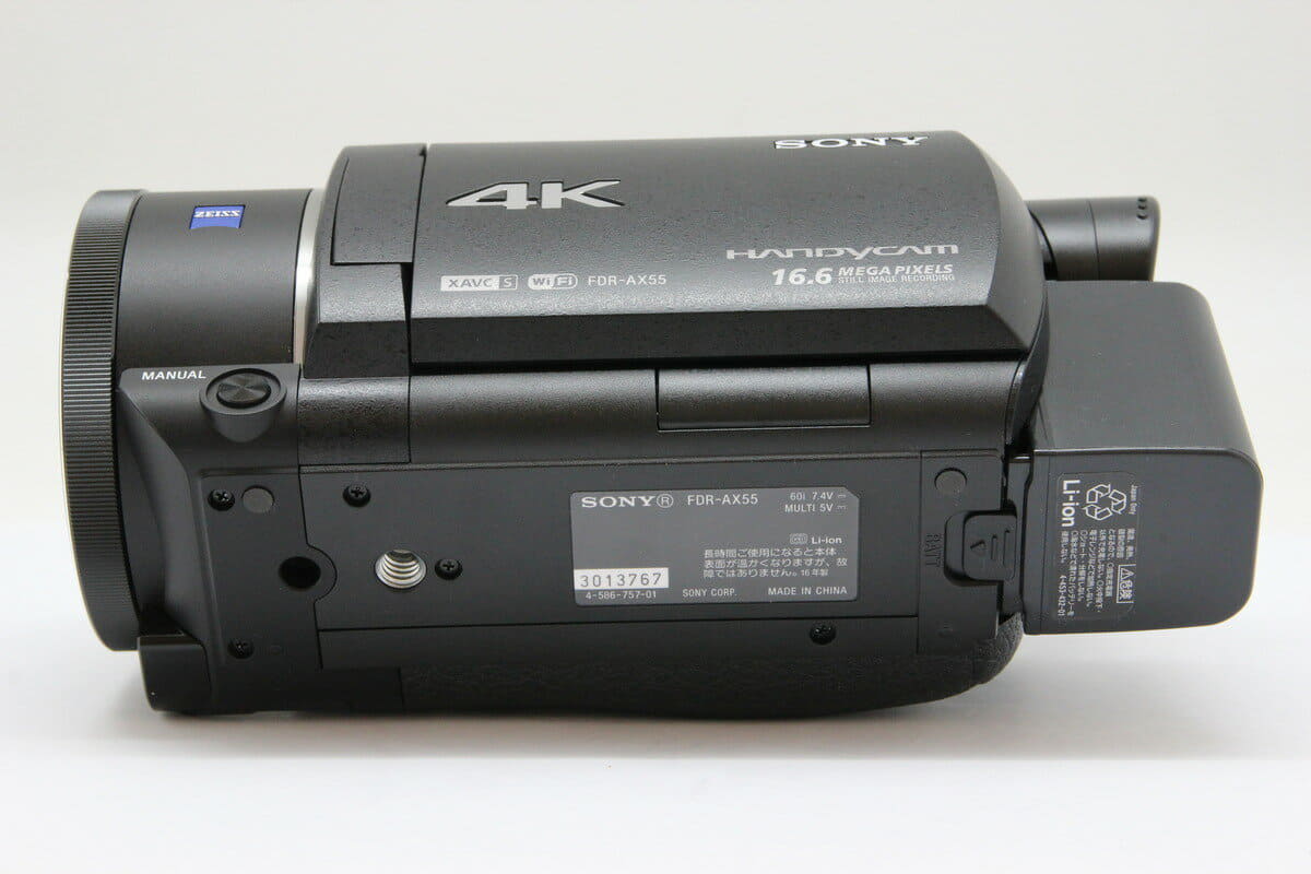 Used]quality goods SONY digital 4K video camera recorder FDR-AX55 BC Black  digital video camera - BE FORWARD Store