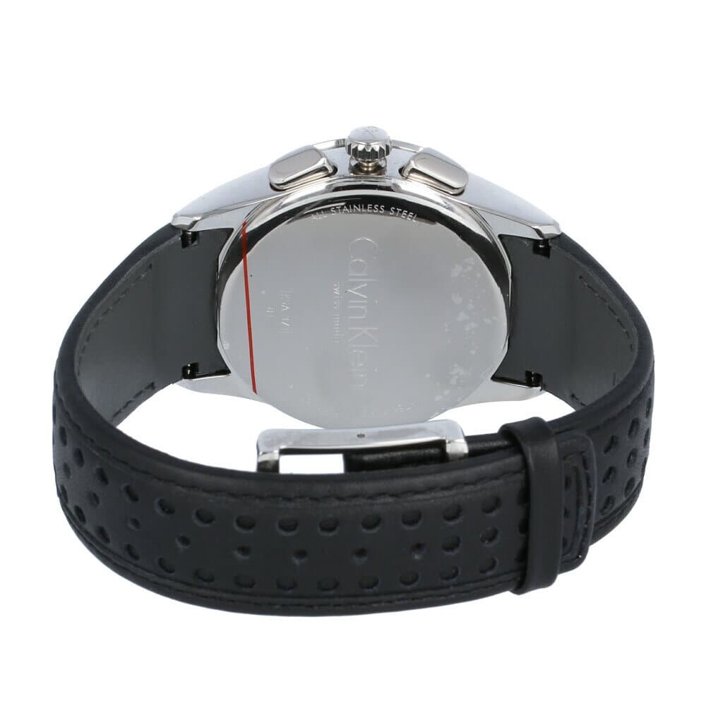 New]CALVIN KLEIN Calvin Klein K5A371C3 Bold boldface watch mens Chronograph  Black - BE FORWARD Store