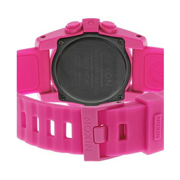 New Nixon NIXON Unit 40 digital unisex watch clock A490076 pink BE FORWARD Store