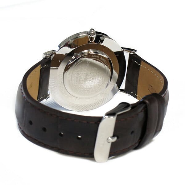 New Daniel Wellington Classic Black York Silver 36mm unisex watch clock DW00100146 BE FORWARD Store
