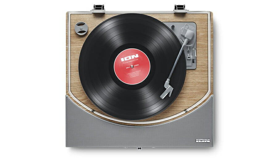 New]ION AUDIO Premier LP Natural record player Bluetooth speaker