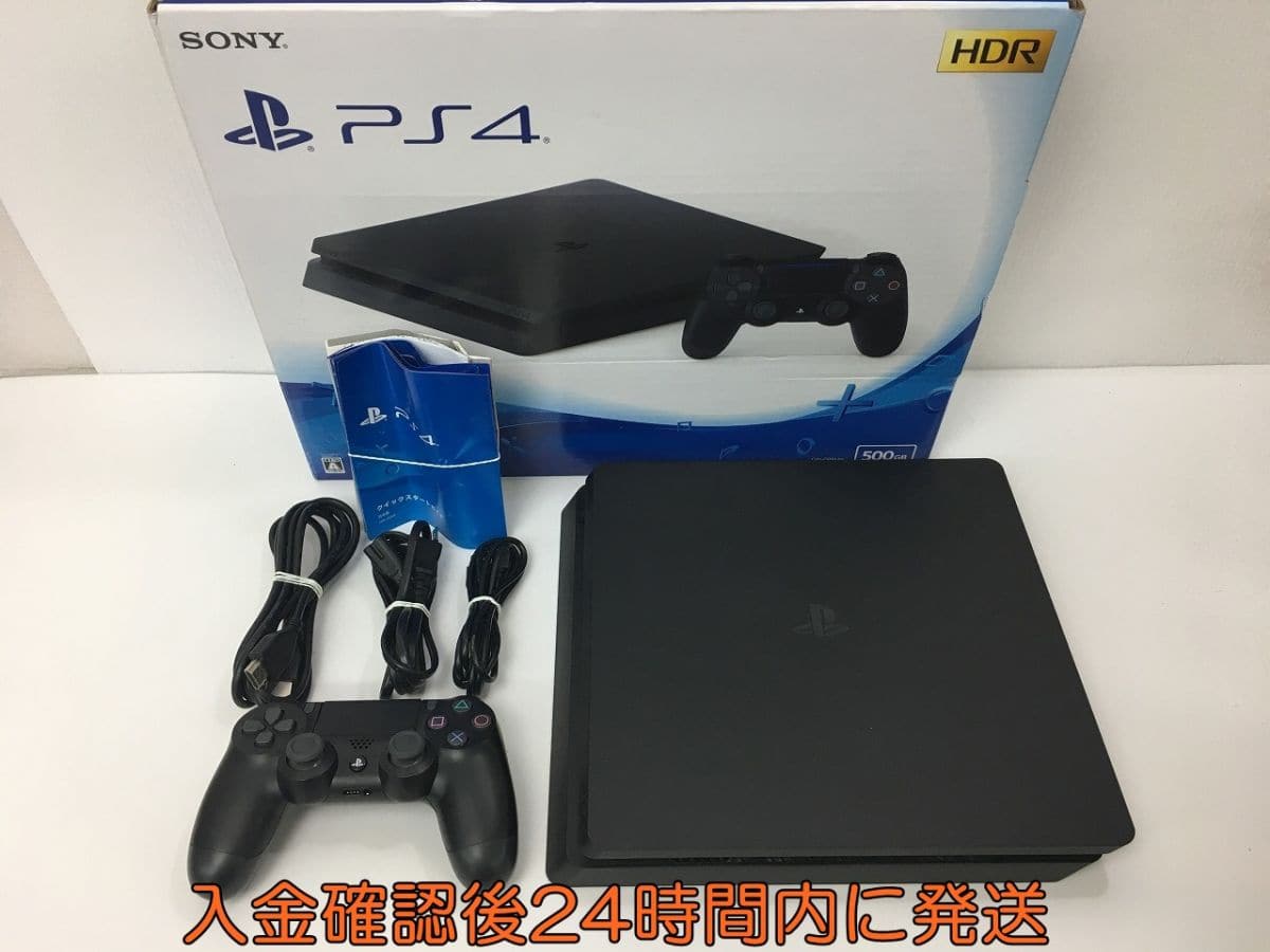 SONY PlayStation4 PS4 CUH-2100A 500GB ジェットブラック(PS4本体  