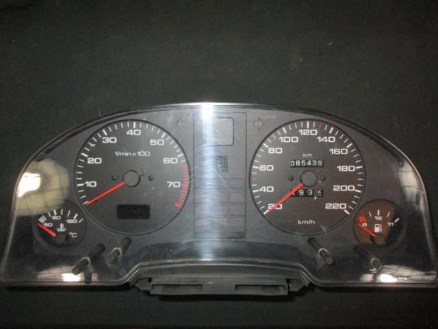 Used]□The Audi 80 meter B4 8C buhintori 8A0919033 894919059 893919067 instrument  panel SPEEDO octopus water thermometer gasoline - BE FORWARD Auto Parts
