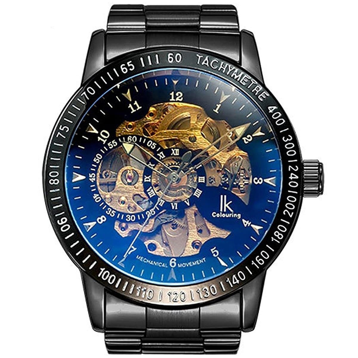 ik coloring skeleton watch