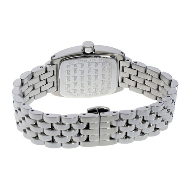 New]FOLLI FOLLIE Ladies Quartz Watch Metal Belt White
