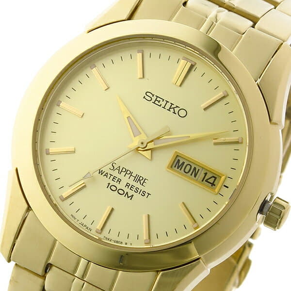 New]SEIKO watch unisex Gold SGGA62P1 SEIKO - BE FORWARD Store