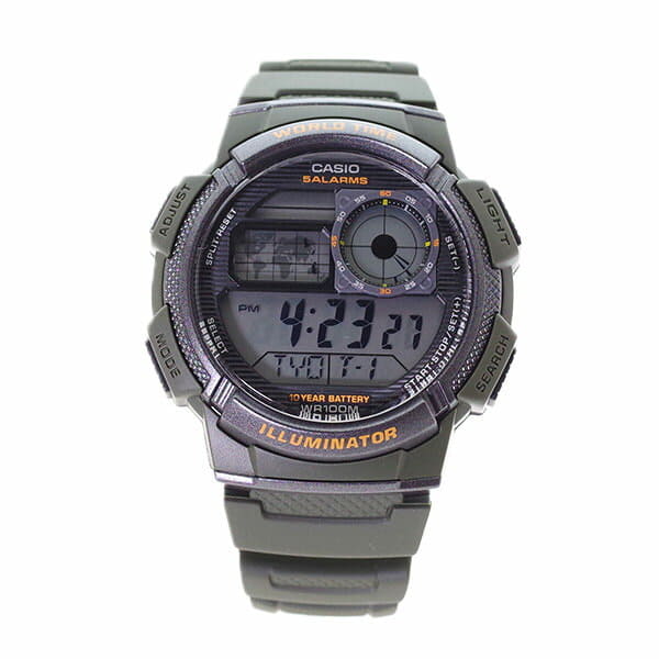 New]Casio watch unisex gray AE-1000W-3AV CASIO BE FORWARD Store