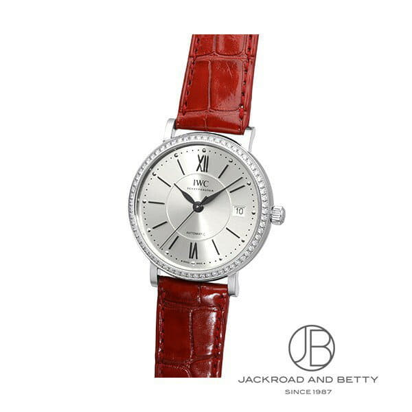 IWC Portofino Series Diams SS/LE Wht/Red M+F CAL.35111 Automatic IW458109 -  PORTOFINO-25| ModernTimes