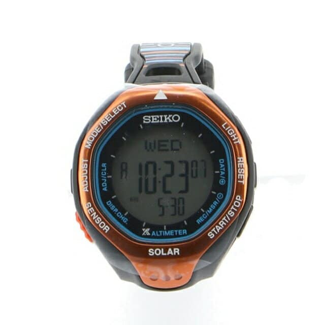 New]P12 maximum as for 3/10 by entry & card Solar watch ( shop model) SEIKO  for the SEIKO Alpinist S822 (SBEB031) mountain climbing - BE FORWARD Store