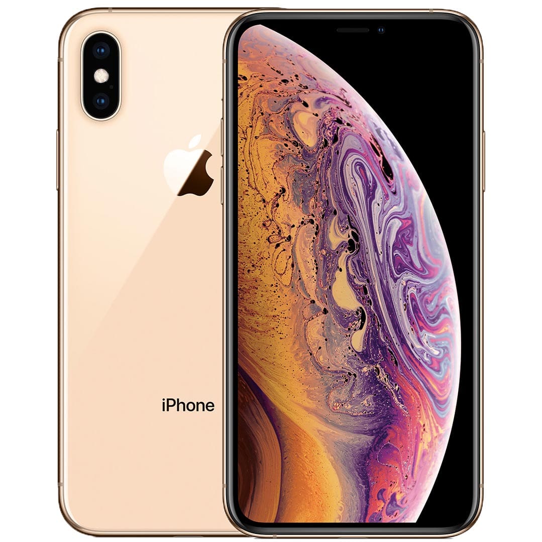 Apple iPhonexs 256gb よくっ バッテリー74% ゴールド