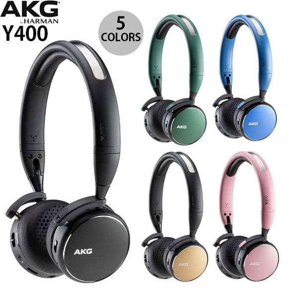 New AKG Y400 wireless cable broadcasting both correspondence Bluetooth 5.0 oniyaheddohonakage wireless headphones PSR BE FORWARD Store