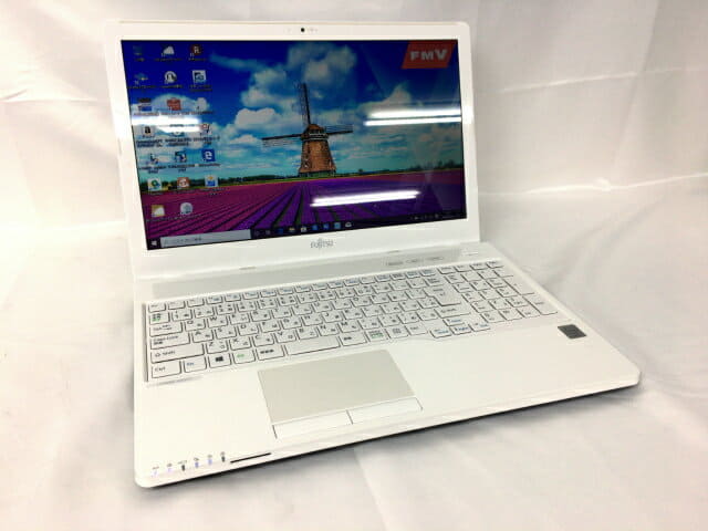 Used]FUJITSU LIFEBOOK AH42/W FMVA42WW Note A4 Windows 10 Home