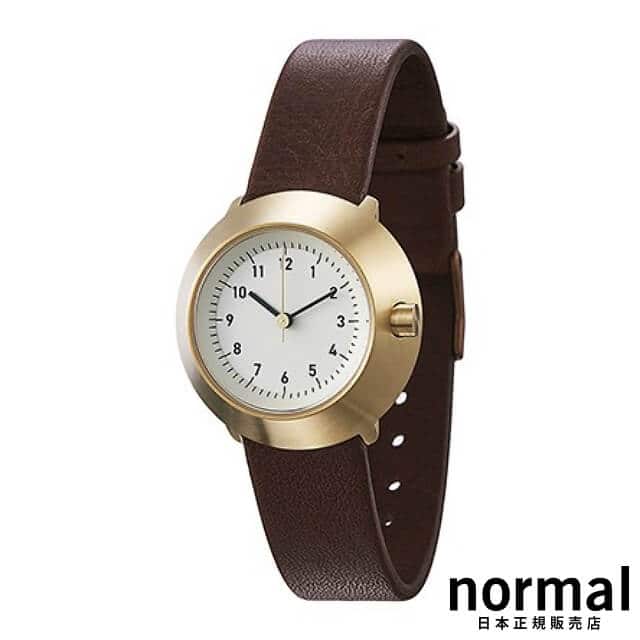 [New]Normal time P seeds watch wisteria brown Normal Timepieces FUJI ...